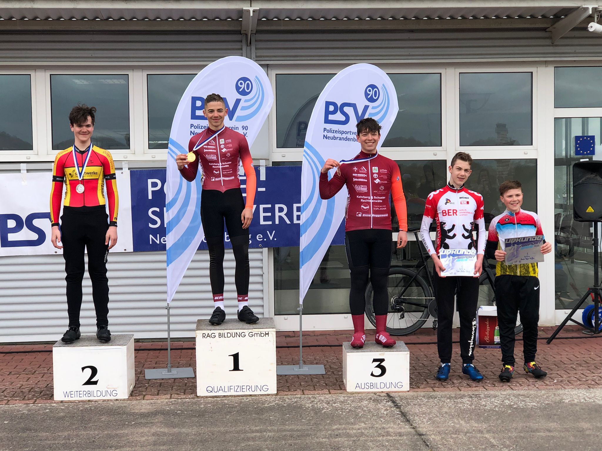 Trollenhagen U15m 1 Platz Anton Arndt 3 Platz Moritz Lechleitner