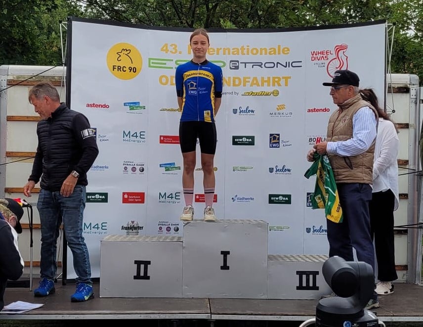 Oderrundfahrt 2 Tag U15w 1 Platz Leni Deneke