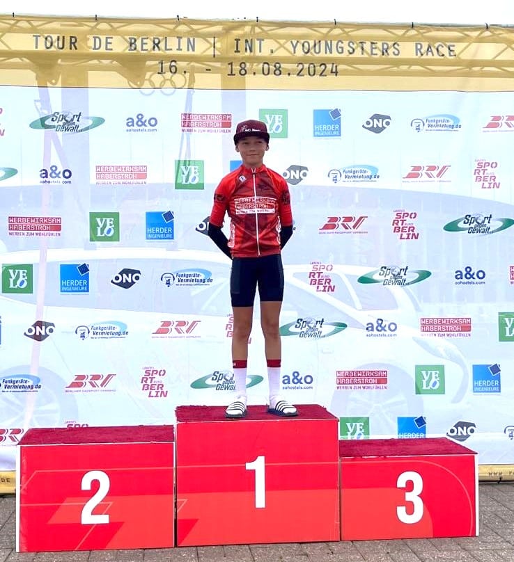 TdB U13 Kämpferischster Fahrer 5 Etappe Emil Fischer