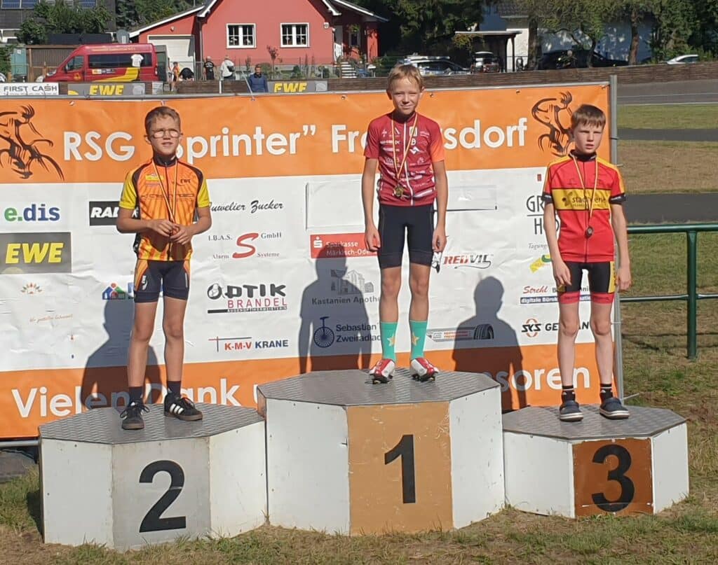 Fredersdorf U13 Anfänger 1 Platz Paul Wilhelm