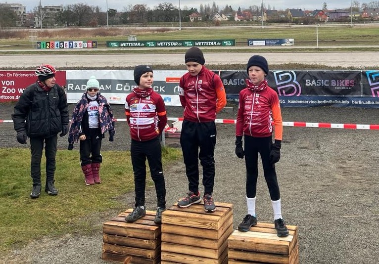 Karlshorst Cross LVM 1 Platz Jasper Walther 2 Platz Gian Dorn 3 Platz Theodor Pühs